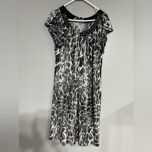 Another Thyme Women’s Animal Print Dress
